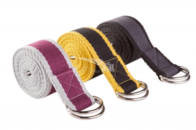 D-Ring Cotton Yoga Strap